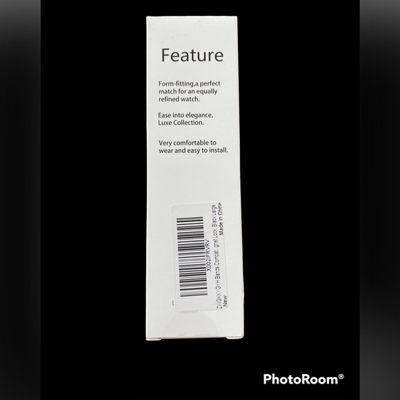 NWT FitBit Black Large Charge3/4 StainlessSteel Metal Mesh Magnetic Replace Band - Picture 2 of 5